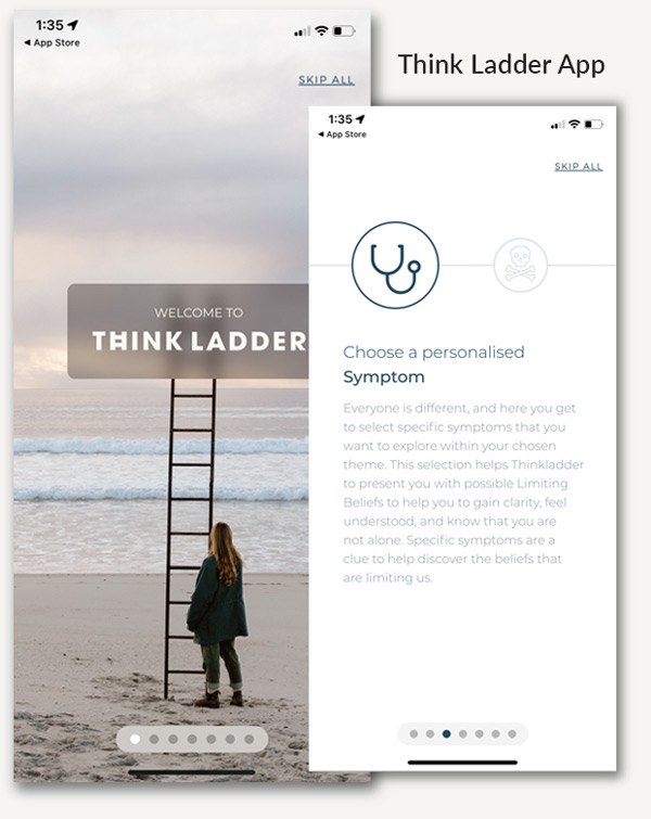 Think Ladder App Screens